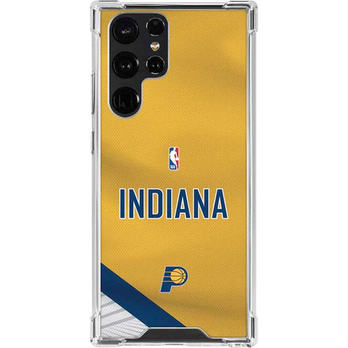 NBA Indiana Pacers Jersey Galaxy S24 Ultra Clear Case